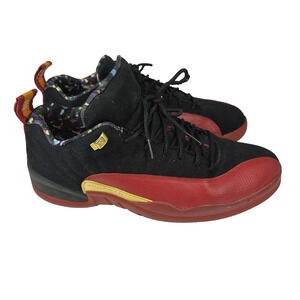 Nike Air Jordan Sneakers Shoes Mens Sz 13 Red Black Low SE Super Bowl Basketball